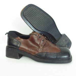 HOLT RENFREW Platform Leather Dress Shoes Oxford